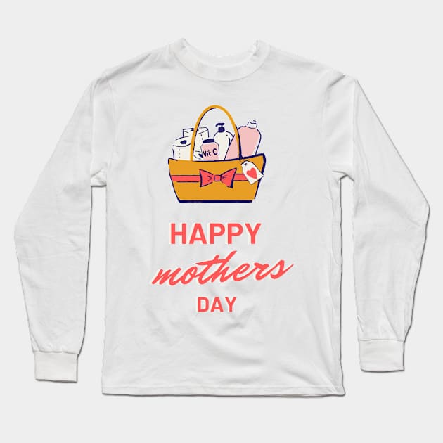 Happy mothers day Long Sleeve T-Shirt by befine01